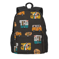 Vintage Road Trip Backpacks for Men and Women