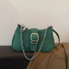 Retro Leather Armpit Bag Handbag
