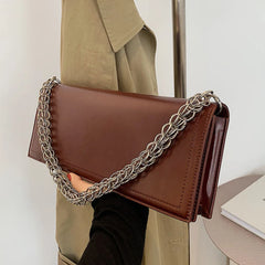 Vintage Chain Shoulder Bag Travel Armpit Handbag