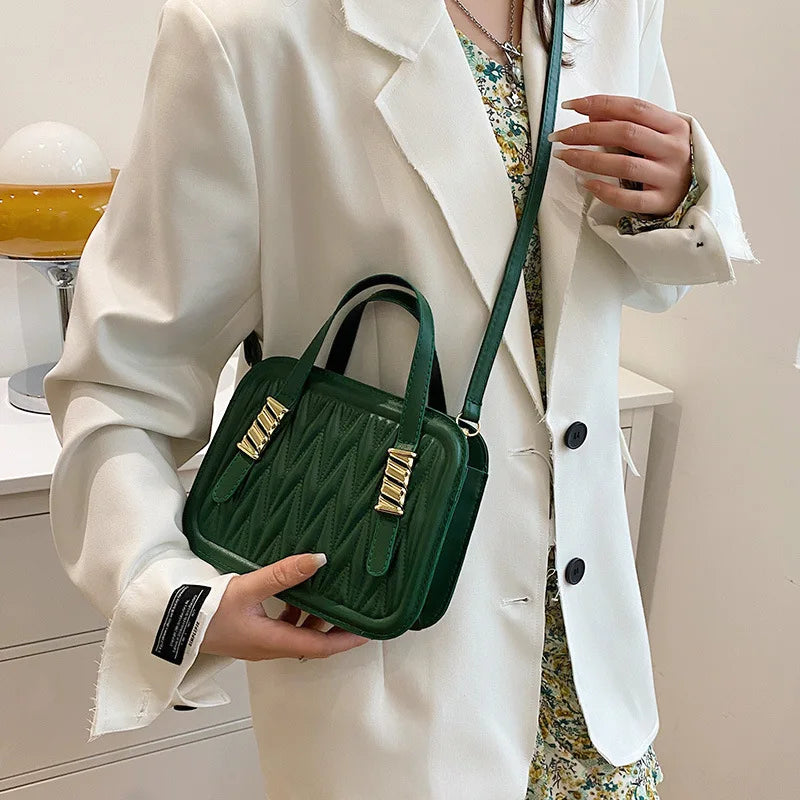 Retro Small Crossbody Bag Handbag Biscuit Bag