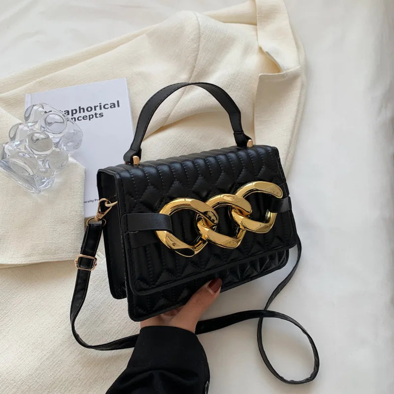 Retro Small Square Bag Shoulder Bag Messenger Bag