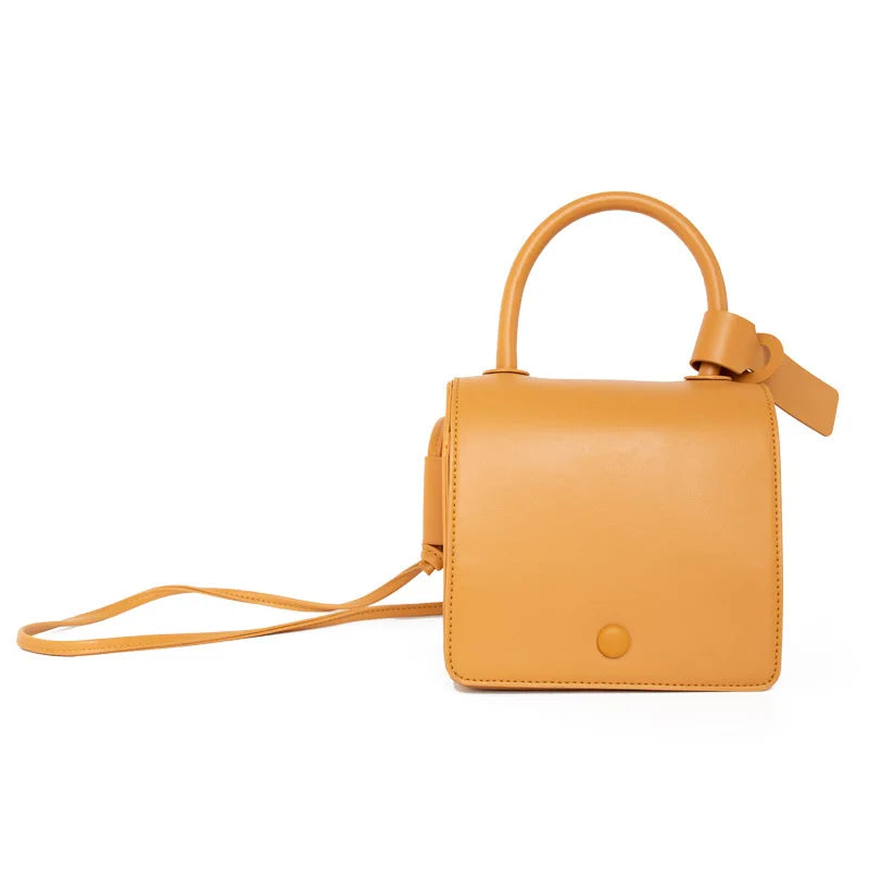 Retro PU Leather Shoulder Bag Women Style Tote Crossbody Lady Handbag