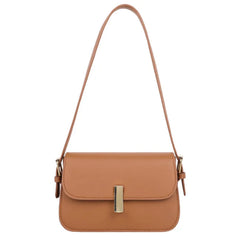 Retro PU Leather Shoulder Bag Texture Small Square Bag All-match Handbags