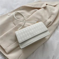 Embroidered Retro Square Bag One-shoulder Small Bag
