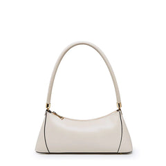 Retro Solid Leather Underarm Shoulder Bag for Women Trends