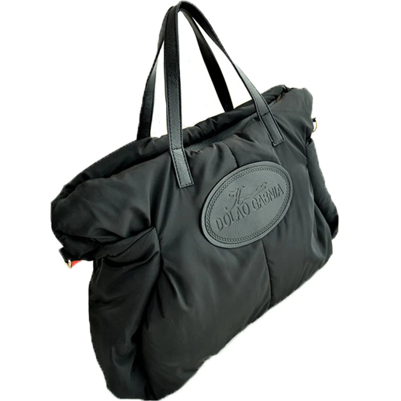 Retro Space Cotton Bale Handbag Shoulder Crossbody Bag