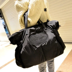 Retro Space Cotton Bale Handbag Shoulder Crossbody Bag