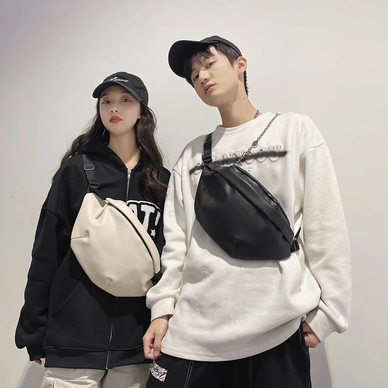 Retro Sports Waist Bag Women's Shoulder Crossbody Bag Handbag Purse