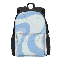 Retro Swirls Powder Abstract Backpacks Men's Backpacks Bags For Women