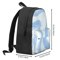 Retro Swirls Powder Abstract Backpacks Men's Backpacks Bags For Women
