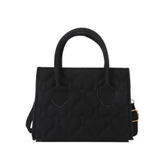 Women's Retro Textured Shoulder Bag Small Square Portable Messenger Bag
