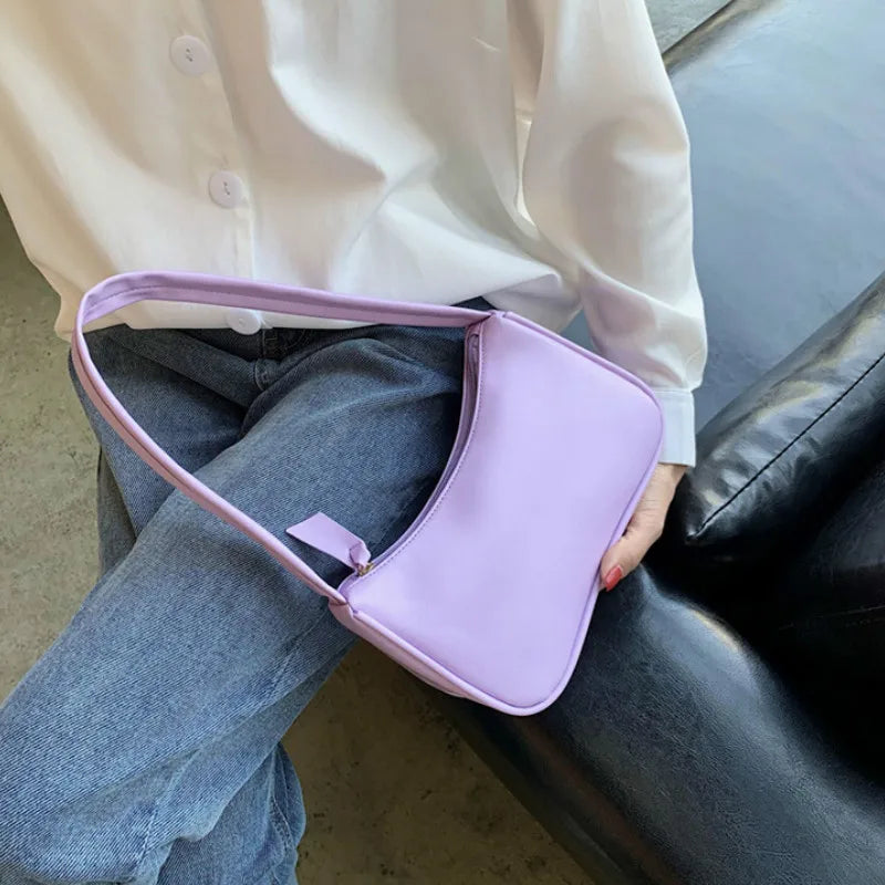 Vintage Totes Bag for Women Retro Handbag Small Subaxillary Bag