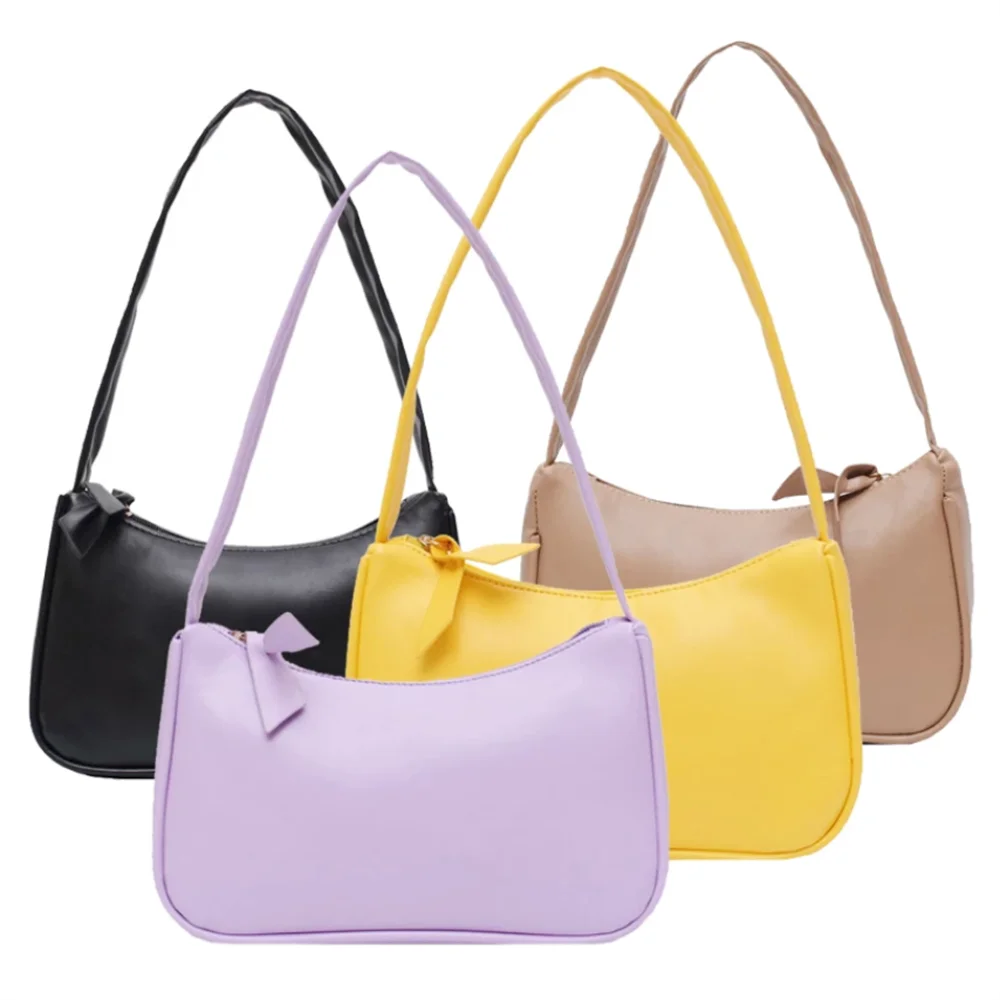 Retro Totes Bags For Women Vintage Handbag Small Underarm Bag