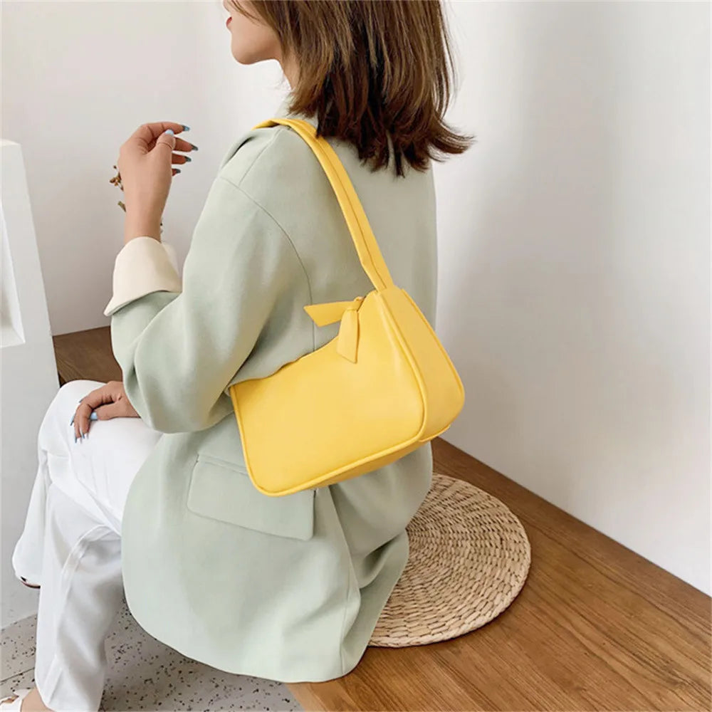 Retro Totes Bags For Women Vintage Handbag Small Underarm Bag