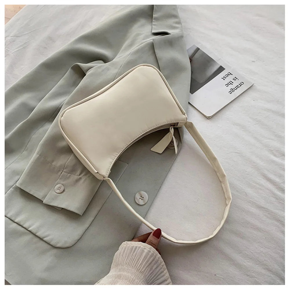 Retro Totes Bags For Women Vintage Handbag Small Underarm Bag