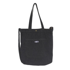 Retro Denim Canvas Shoulder Bag Artistic Laptop Handbag