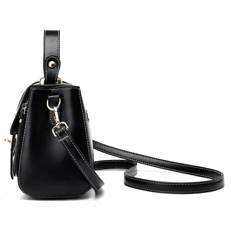 Retro Wild One Shoulder Women's Bag Messenger Small Square Bag