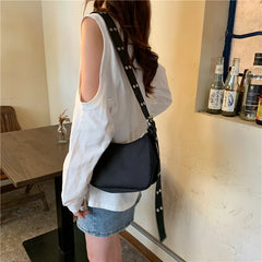 Retro Women Nylon Shoulder Messenger Bags Small Purse Handbags