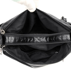 Retro Women PU Leather Shoulder Pouch Crossbody Handbag