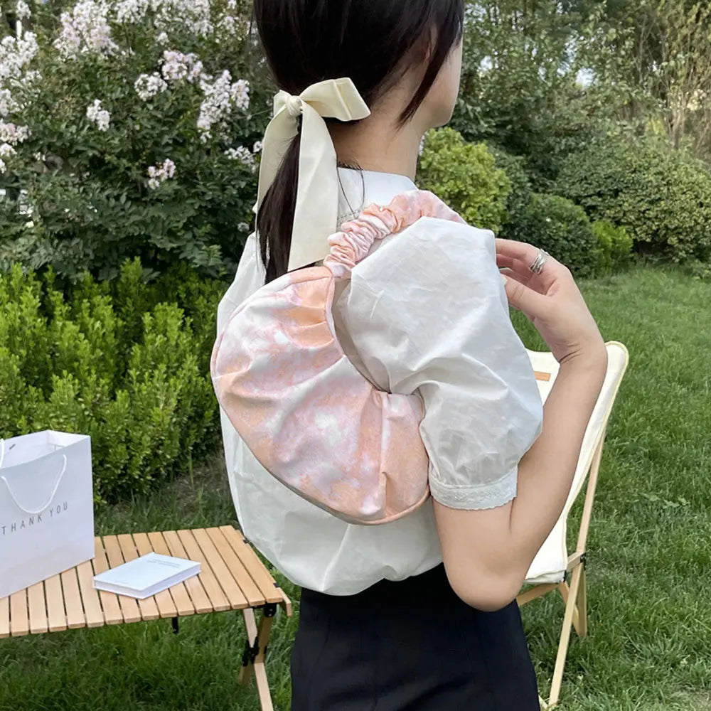Retro Women Shoulder Bags Tie Dye Female Mini Evening Party Clutch Hobo Bags