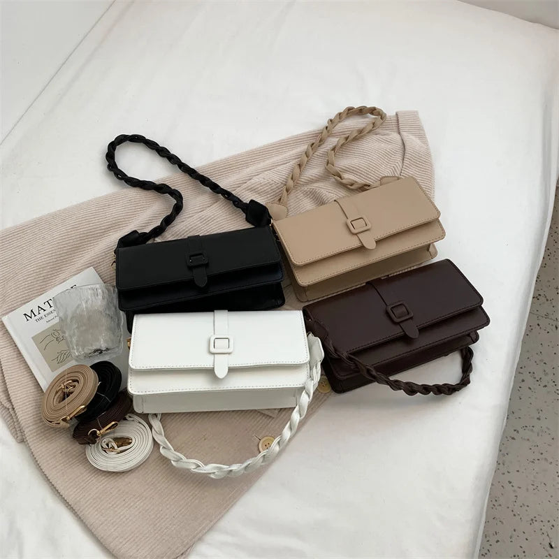 Retro Women's Armpit Bag Small Shoulder Bag Temperament Subaxillary Bag