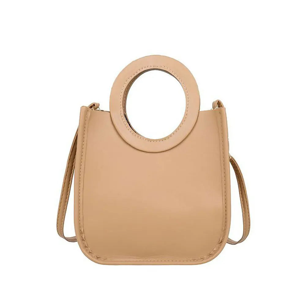 Retro Women's Shoulder Bag Crossbody Bucket Handbag