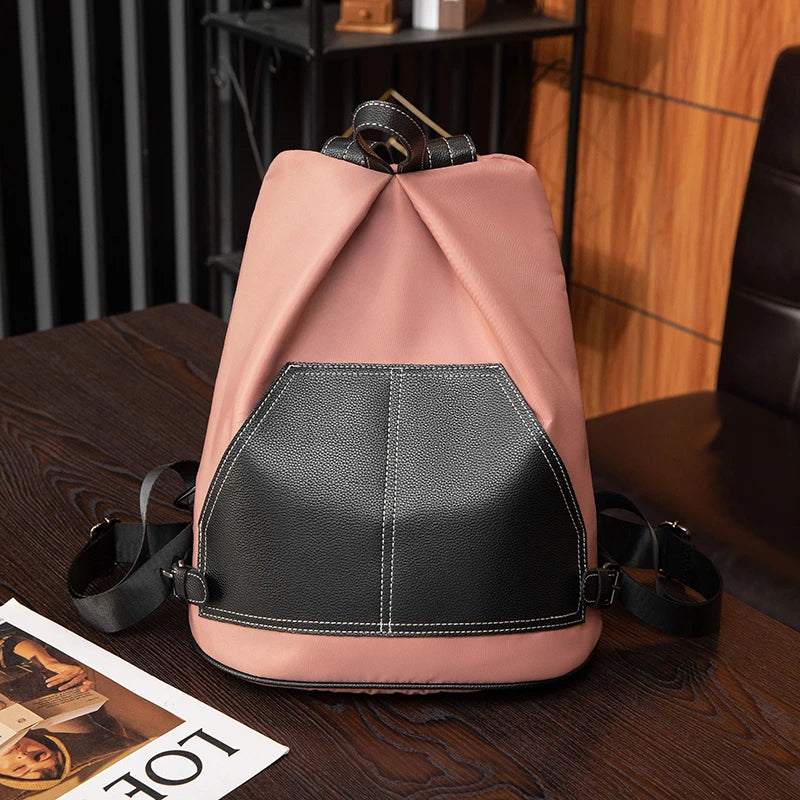 Women's Vintage Leather Travel Backpack