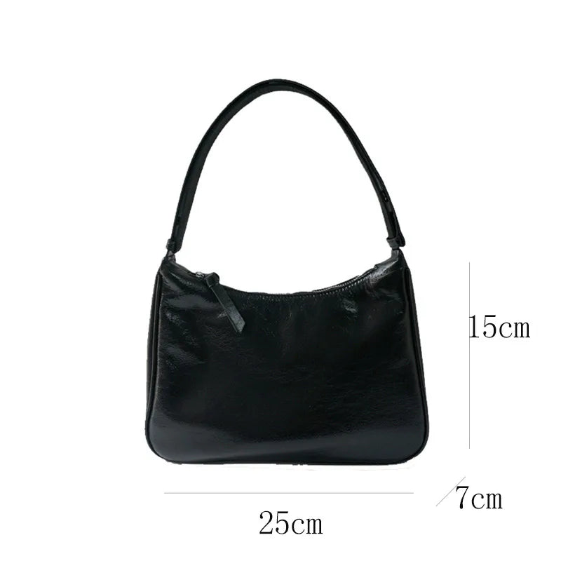 Retro Hobo Bag Women Messenger Handbags Casual Solid Shoulder Bags for Women