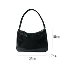 Retro Hobo Bag Women Messenger Handbags Casual Solid Shoulder Bags for Women