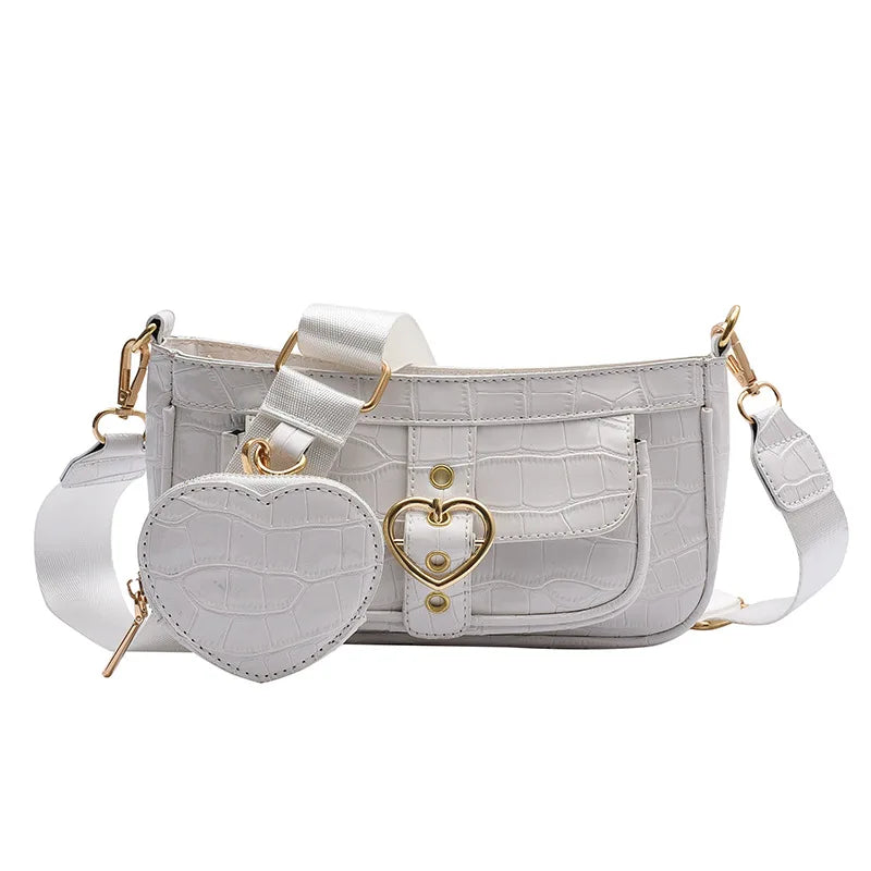 Stone Love Mahjong Bag - Casual Shoulder Messenger Bag for Autumn 2021