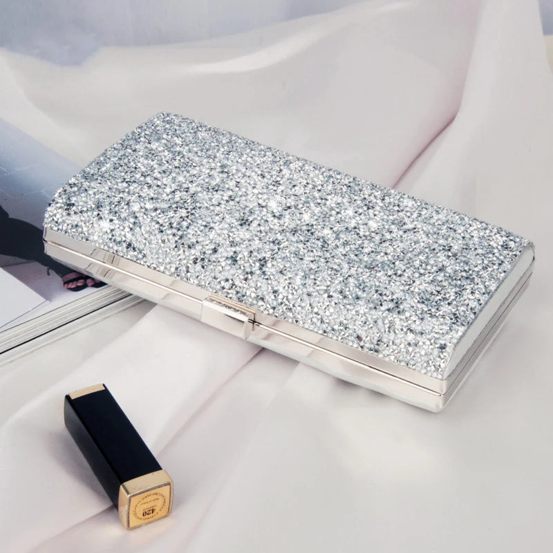Rhinestone Evening Clutch Diamond Totes High Purses Handbags