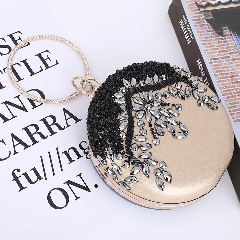 Women's Rhinestone Clutch & Purse Wedding Handbag