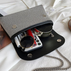 Rhinestone Evening Bag Chain Clutch Shoulder Bags