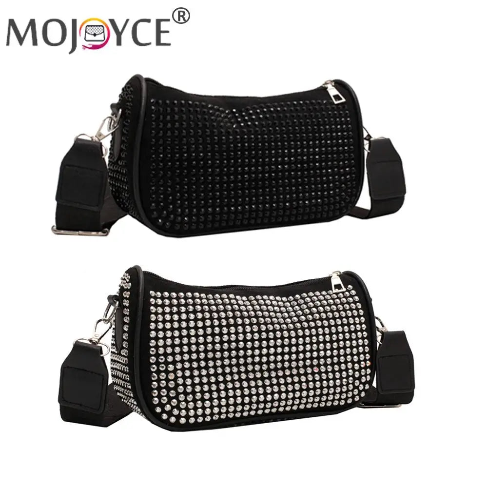 Rhinestone Crossbody Purse for Women