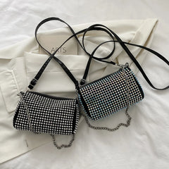 Rhinestone Handbag Women Shoulder Bag Purse Crossbody Bag