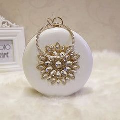 Crystal Chain Shoulder Handbag for Wedding