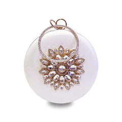 Crystal Chain Shoulder Handbag for Wedding