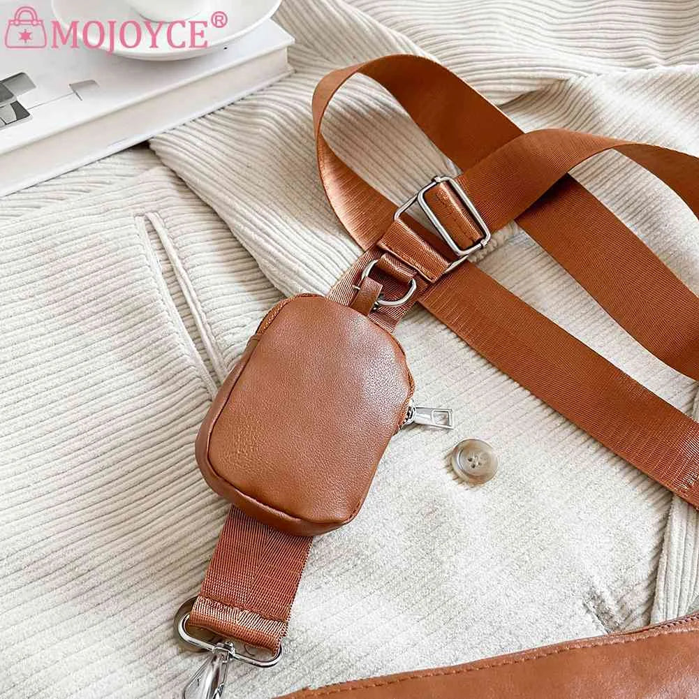 Embroidered Chain Shoulder Bag with Purse, Weekend Vacation PU Leather