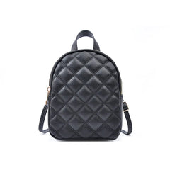 Rhombus Lattice Small Backpack for Women