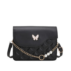Rhombus Solid Handbag Retro Messenger Bag Casual Shoulder Small Square Bag