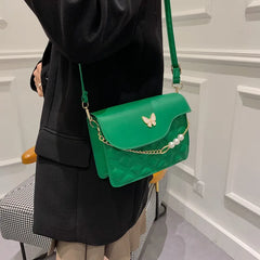 Rhombus Solid Handbag Retro Messenger Bag Casual Shoulder Small Square Bag