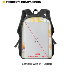 Rhythmic Gymnastics Print Backpack For Girls 15 Inch Backpacks For Women Kids Ba