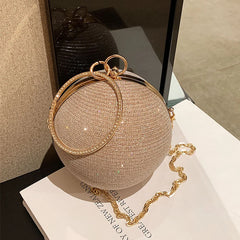 Rhinestones Evening Clutch Bag Handbag And Purse Mini Small Crossbody Shoulder B