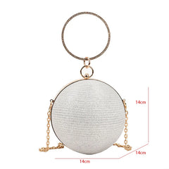 Rhinestones Evening Clutch Bag Handbag And Purse Mini Small Crossbody Shoulder B