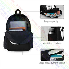 Retro Lord Nermal Backpack with Large Capacity