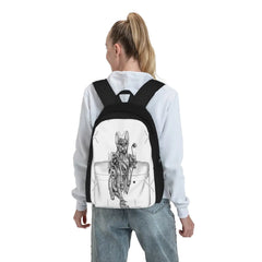 Rishama Steampunk Tattoo Cat Kitten Backpacks
