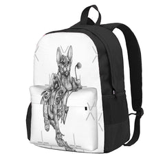 Rishama Steampunk Tattoo Cat Kitten Backpacks