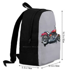 Road Rior Teen College Student Backpack Laptop Travel Bags