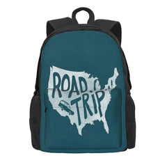 Road Trip Backpacks Men's & Women's Kids Backpack Zip Pockets