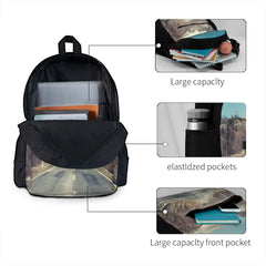 Mountain Backpacks Men Women Schoolbag Waterproof Backpack